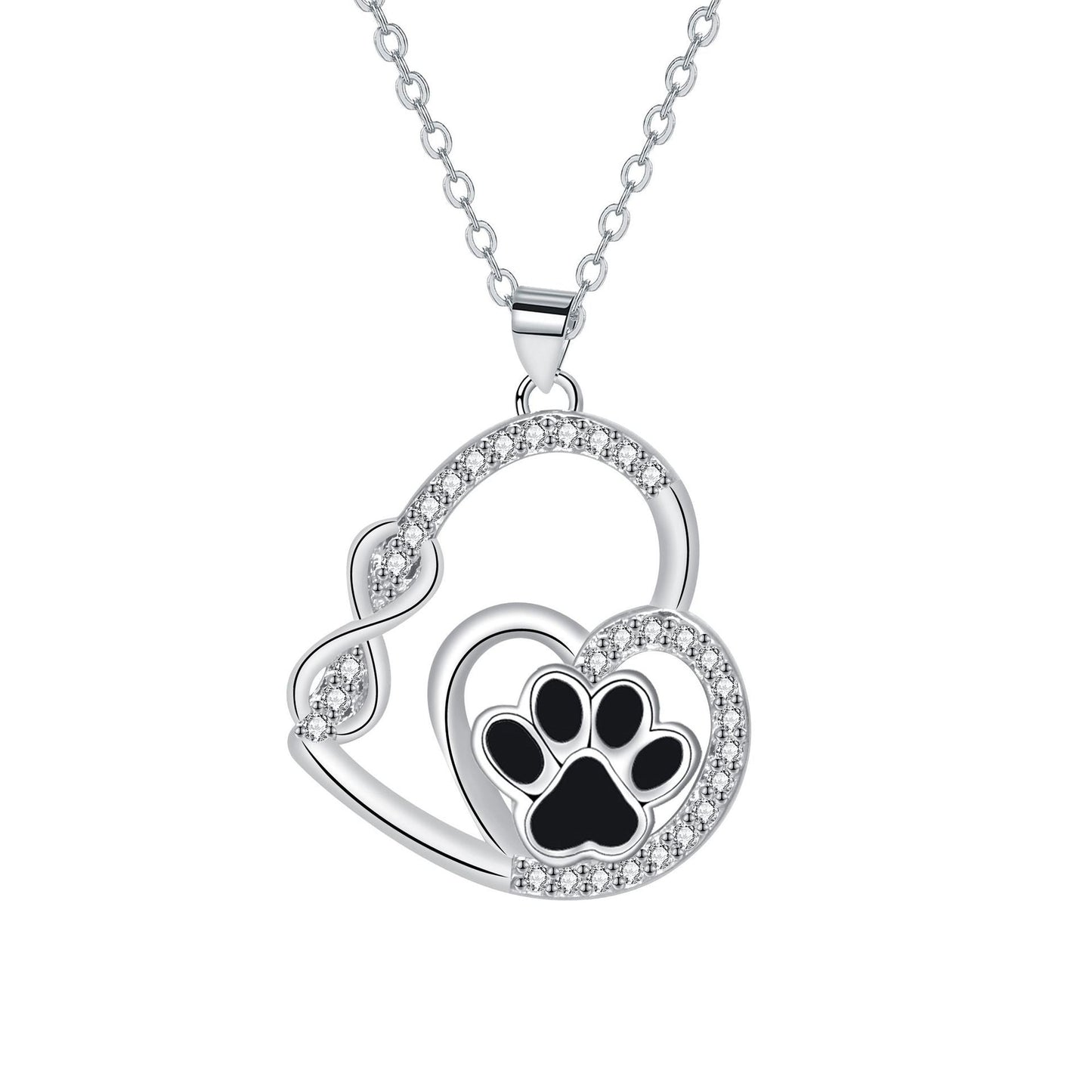 Collar de pata de amor infinito - Conectados para siempre