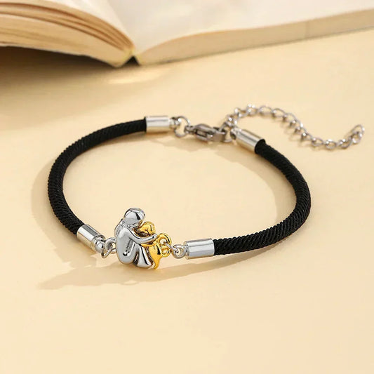 Katy™ - pulsera con cordón y icono de perro