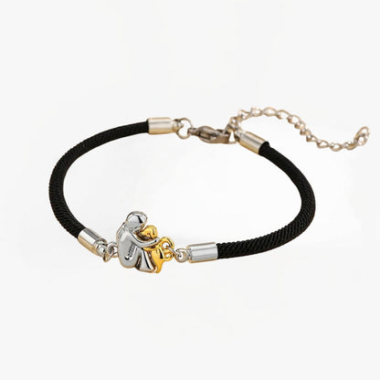 Katy™ - pulsera con cordón y icono de perro